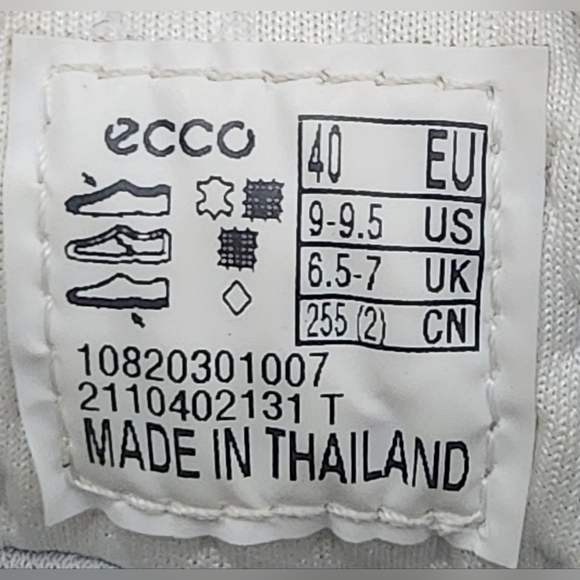 Ecco Women’s Golf BIOM H4 Leather Shoes, Gore-Tex, US Size 9-9.5 EU 40 - Picture 9 of 9